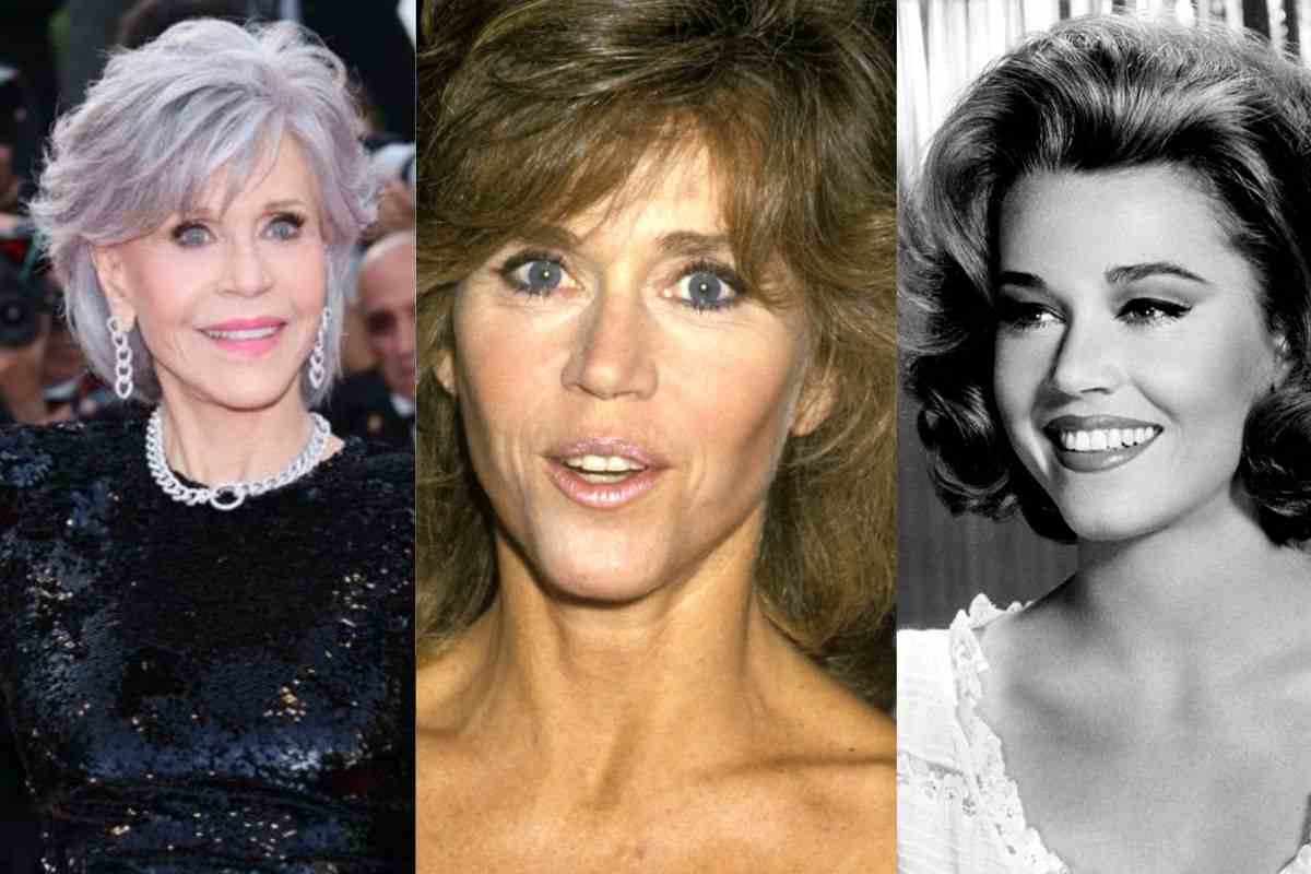 Jane Fonda nel corso degli anni